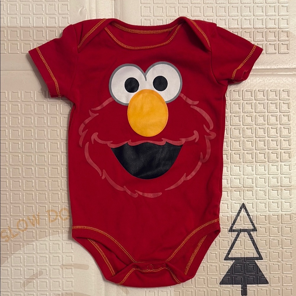 Sesame Street Blue Baby Onesie - Picture 9 of 16